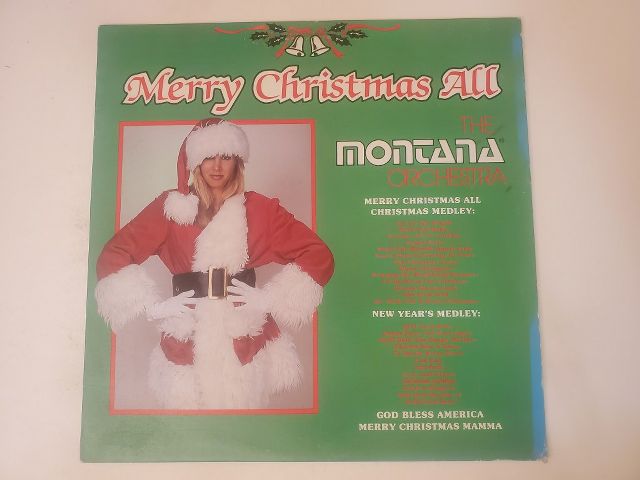 The Montana Orchestra Merry Christmas All vinyl record