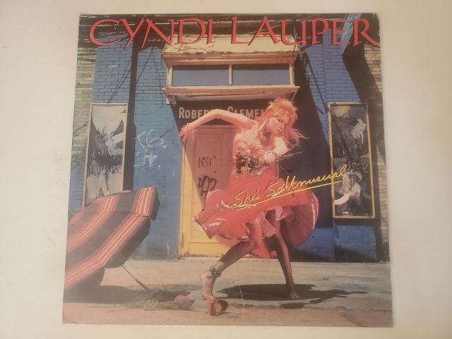 Cyndi Lauper She?s So Unusual vinyl record