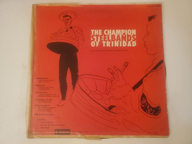 Various Artists The Champion Steelbands of Trinidad vinyl record