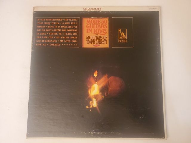 Tommy Garrett More 50 Guitars in Love vinyl record