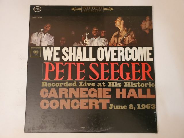 Pete Seeger We Shall Overcome vinyl record