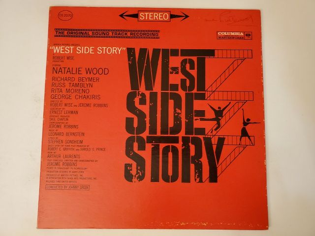 Leonard Bernstein West Side Story (Original Sound Track Recording) vinyl record