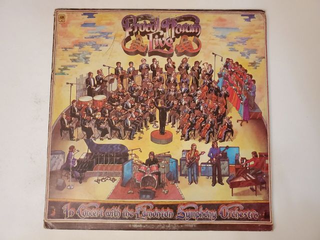 Procol Harum Live in Concert with the Edmonton Symphony Orchestra vinyl record