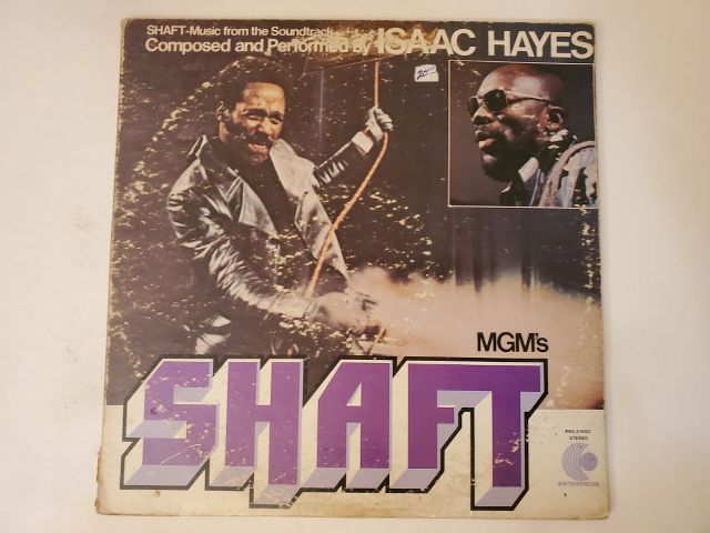 Isaac Hayes Shaft vinyl record