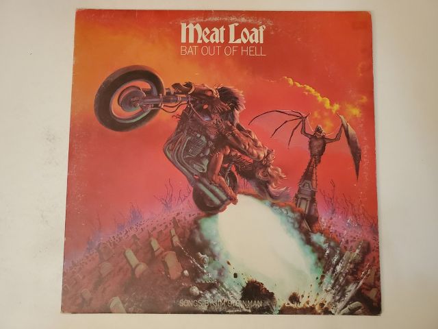 Meat Loaf Bat Out of Hell vinyl record