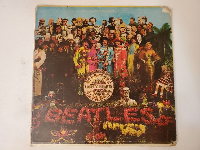 The Beatles Sgt. Pepper's Lonely Hearts Club Band vinyl record