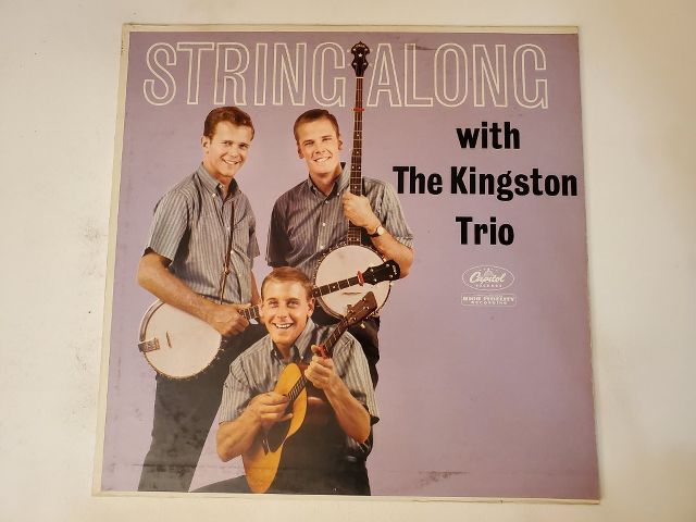 The Kingston Trio String Along vinyl record