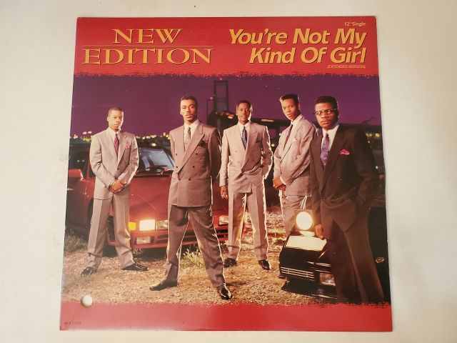 New Edition You're Not My Kind Of Girl vinyl record