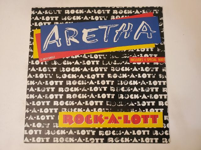 Aretha Franklin Rock-a-Lott vinyl record