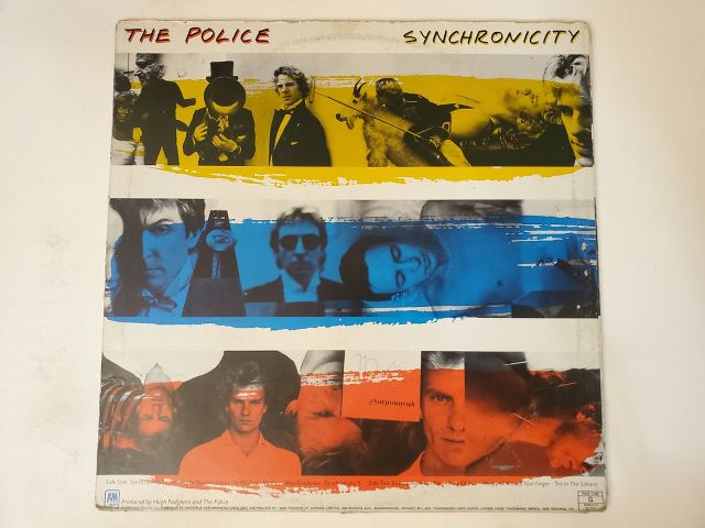 The Police Synchronicity vinyl record