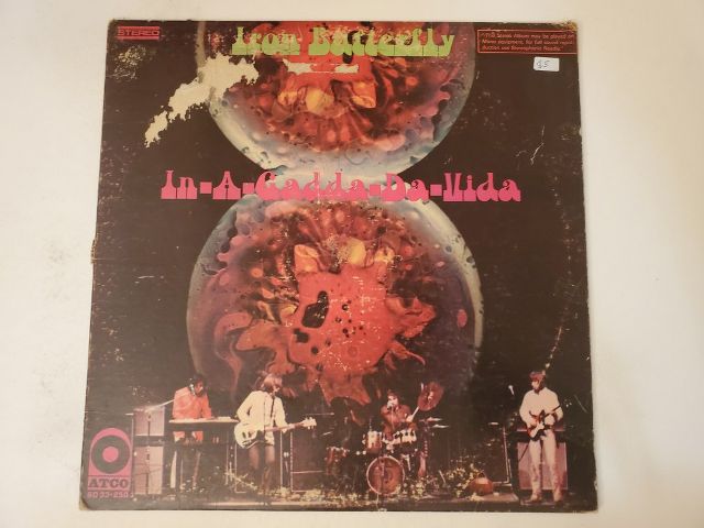 Iron Butterfly In-A-Gadda-Da-Vida vinyl record