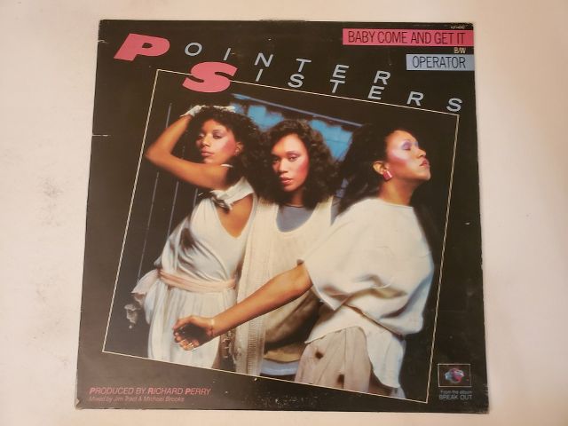 Pointer Sisters Break Out vinyl record
