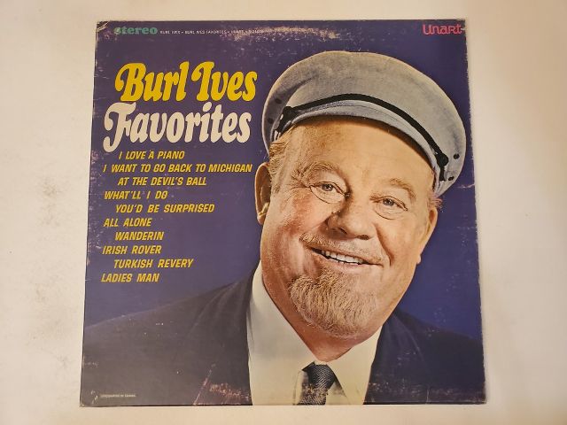 Burl Ives Favorites vinyl record