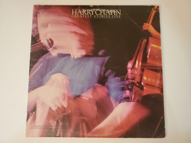 Harry Chapin Greatest Stories Live vinyl record