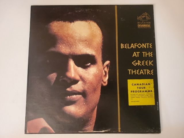 Harry Belafonte Belafonte at The Greek Theatre vinyl record