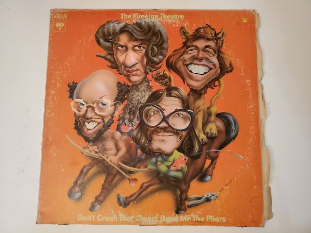 The Firesign Theatre Don't Crush That Dwarf, Hand Me the Pliers vinyl record