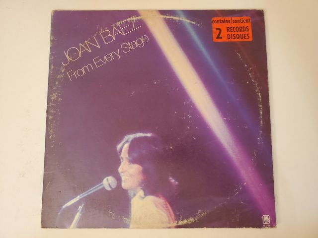 Joan Baez From Every Stage vinyl record