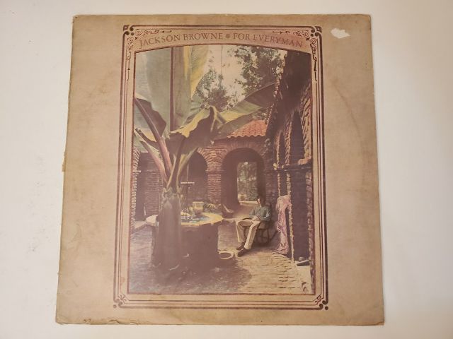 Jackson Browne For Everyman vinyl record