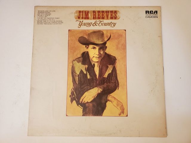 Jim Reeves Young & Country vinyl record