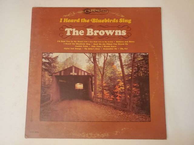 The Browns I Heard the Bluebirds Sing vinyl record