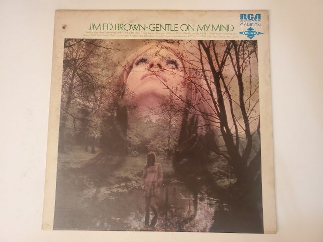 Jim Ed Brown Gentle on My Mind vinyl record