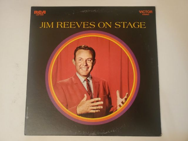 Jim Reeves On Stage vinyl record