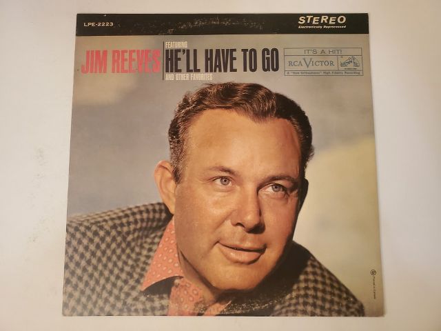 Jim Reeves He'll Have to Go vinyl record
