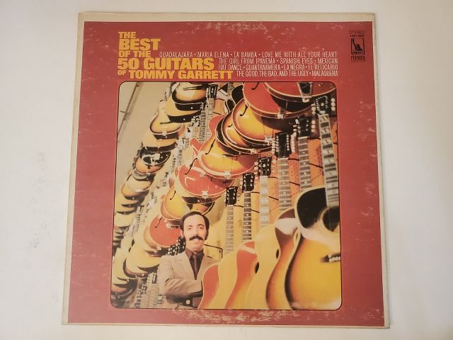 Tommy Garrett The Best of the 50 Guitars of Tommy Garrett vinyl record