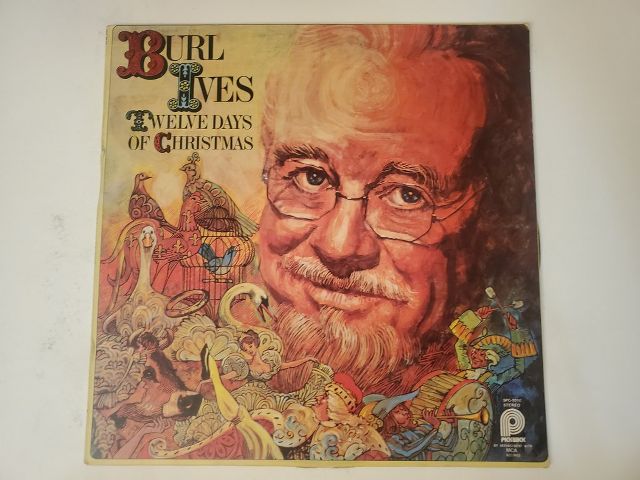 Burl Ives Twelve Days of Christmas vinyl record