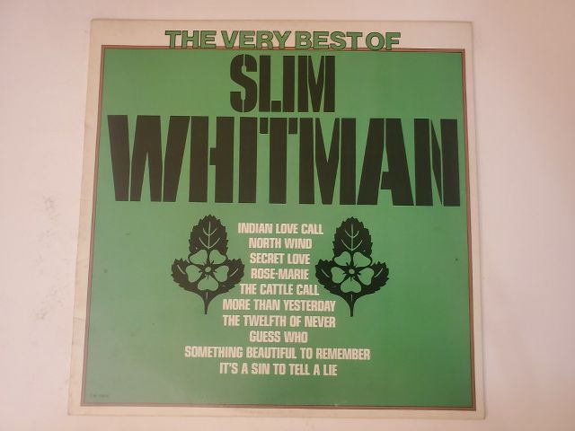 Slim Whitman The Very Best Of Slim Whitman vinyl record