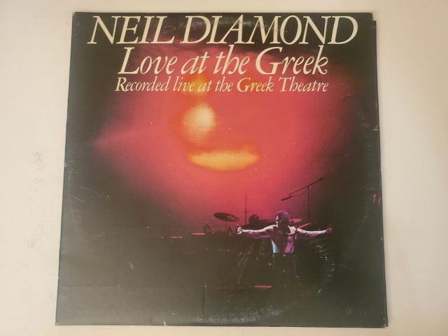 Neil Diamond Love at the Greek vinyl record
