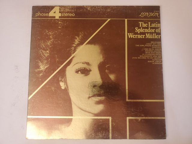 Werner M?ller The Latin Splendor of Werner M?ller vinyl record