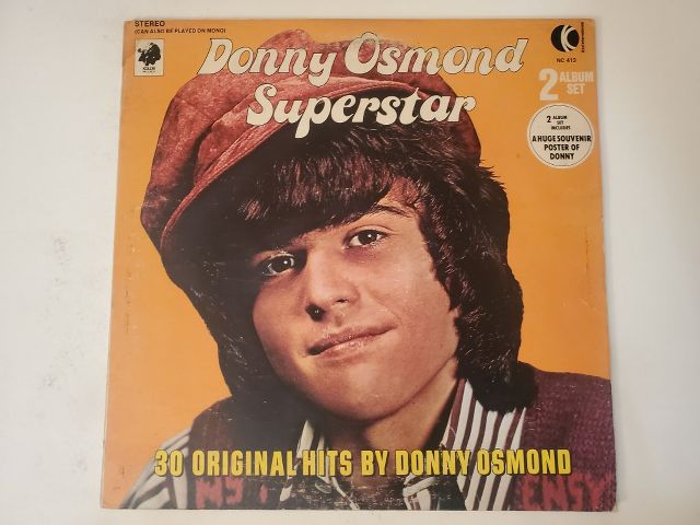 Donny Osmond Superstar vinyl record