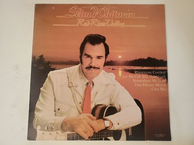 Slim Whitman Red River Valley vinyl record