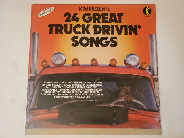 Various Artists 24 Great Truck Drivin' Songs vinyl record