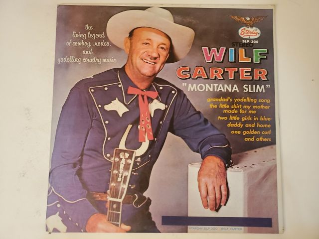 Wilf Carter Montana Slim vinyl record