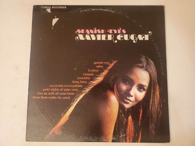 Xavier Cugat Spanish Eyes vinyl record