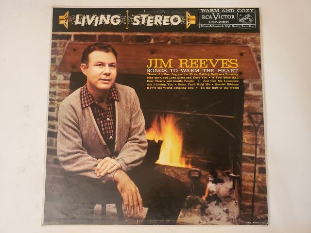 Jim Reeves Songs to Warm the Heart vinyl record