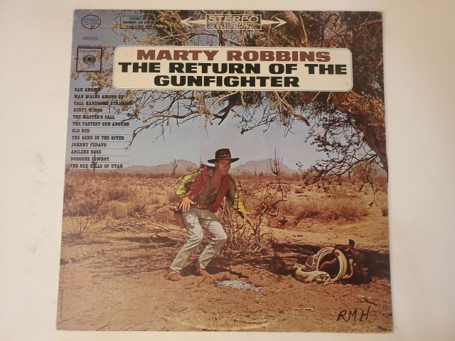 Marty Robbins The Return of the Gunfighter vinyl record