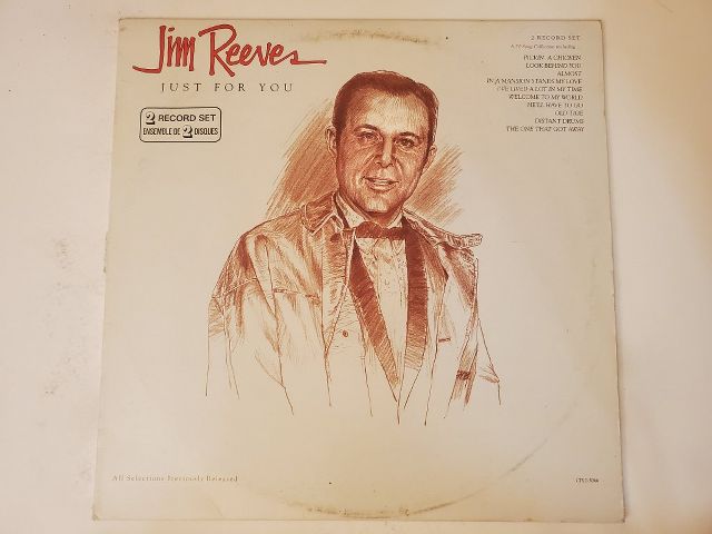 Jim Reeves Just for You vinyl record