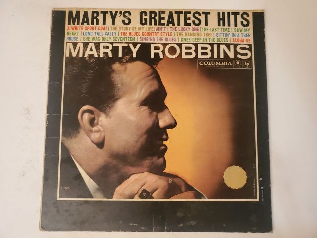 Marty Robbins Marty's Greatest Hits vinyl record