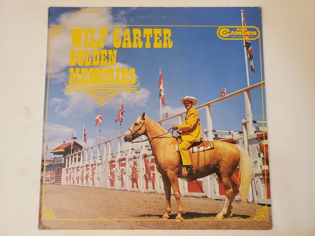 Wilf Carter Golden Memories vinyl record