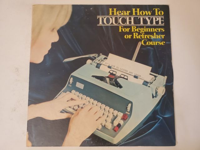 Unknown Hear How To Touch Type vinyl record
