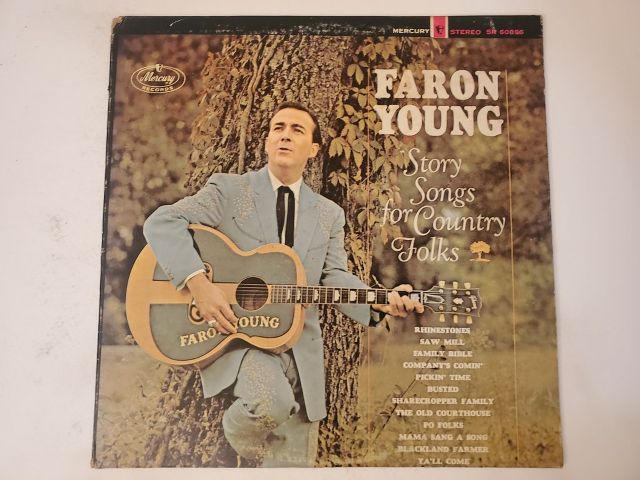 Faron Young Story Songs for Country Folks vinyl record