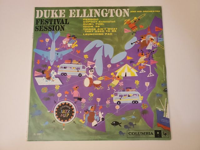 Duke Ellington Festival Session vinyl record