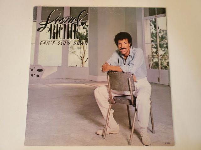 Lionel Richie Can't Slow Down vinyl record