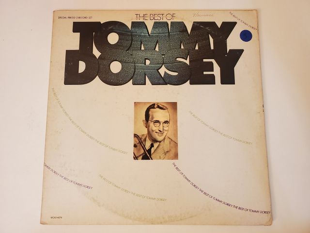 Tommy Dorsey The Best of Tommy Dorsey vinyl record