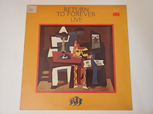 Return to Forever Live vinyl record