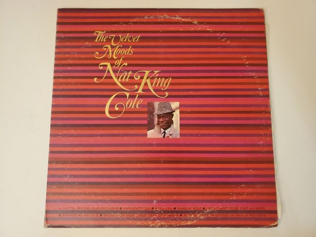 Nat "King" Cole The Velvet Moods of Nat King Cole vinyl record