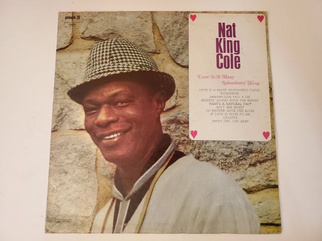 Nat "King" Cole Love Is a Many Splendored Thing vinyl record